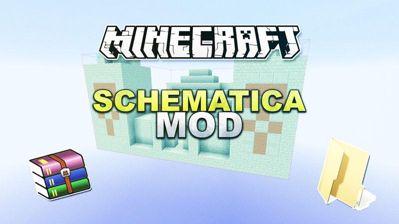 Мод Schematica для minecraft 1.12.2/1.11.2/1.8/1.7.10/1.5.2