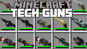 Мод на оружие - Techguns для minecraft 1.7.10