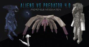 Мод Aliens vs Predator для minecraft 1.12.2, 1.10.2, 1.7.10