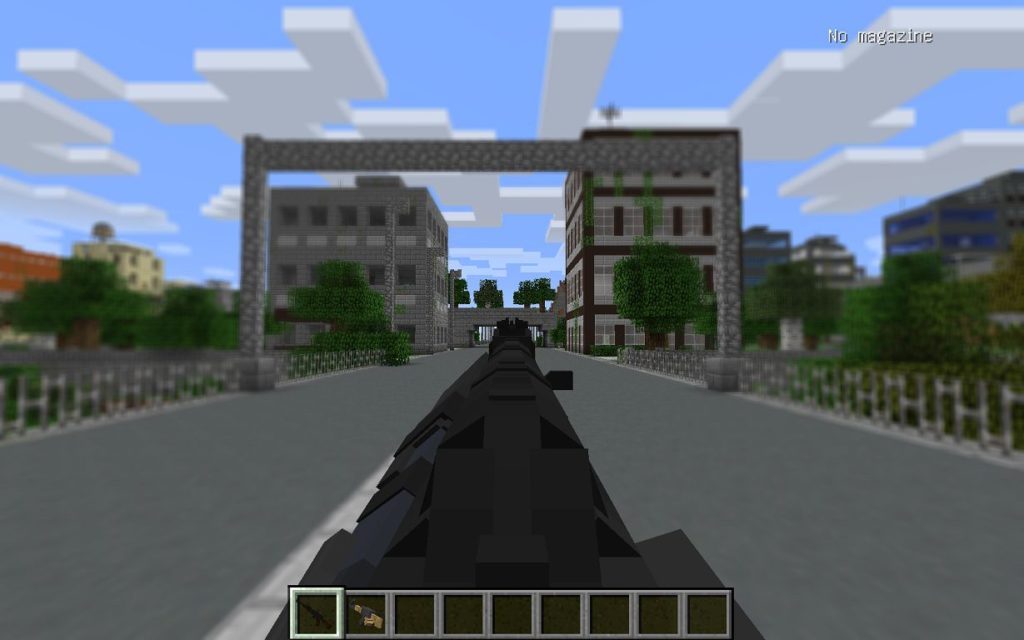 Мод на minecraft modern warfare