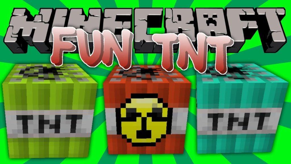 Мод на новую взрывчатку - Fun TNT для minecraft 1.12.2