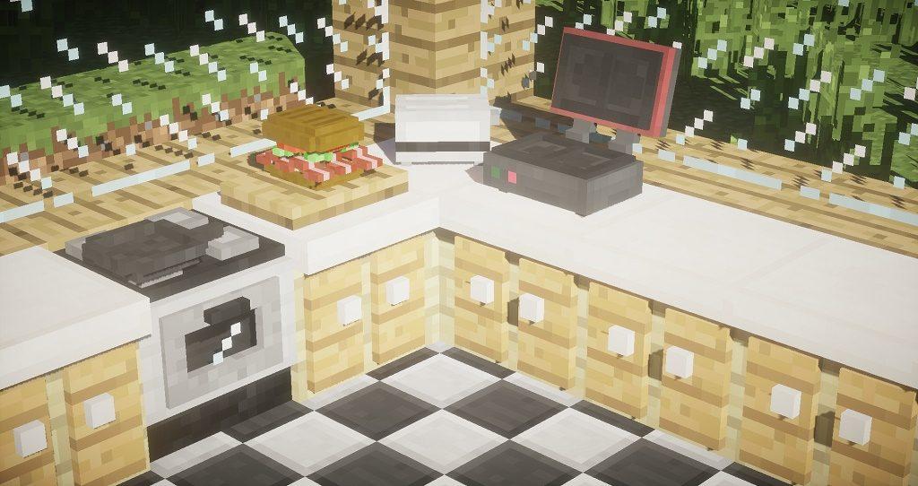 Мод на сэндвичи + кухонные принадлежности - The Kitchen для minecraft 1.7.10 1.7.2