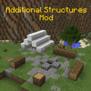 Мод Additional Structures для minecraft 1.20.2, 1.19.4, 1.18.2, 1.12.2
