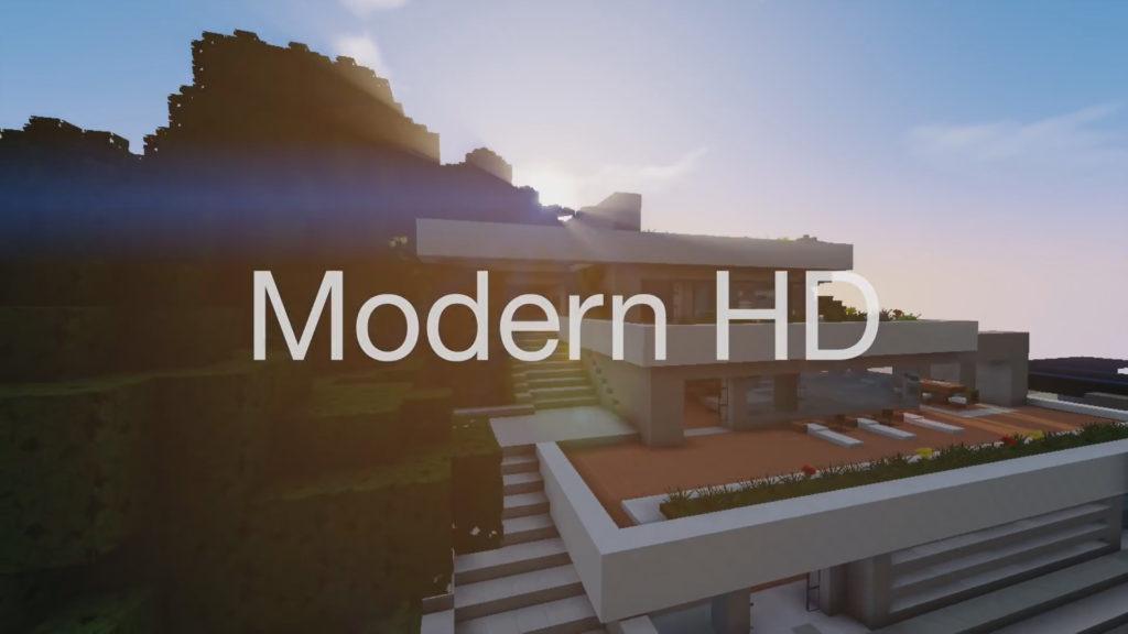 Современные текстуры - Modern HD для minecraft 1.13.1 1.12.2 1.11.2 1.10.2 1.9.4 1.8.9 1.7.10
