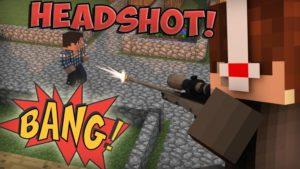 Мод на выстрел в голову - Iblis Headshots для minecraft 1.12.2