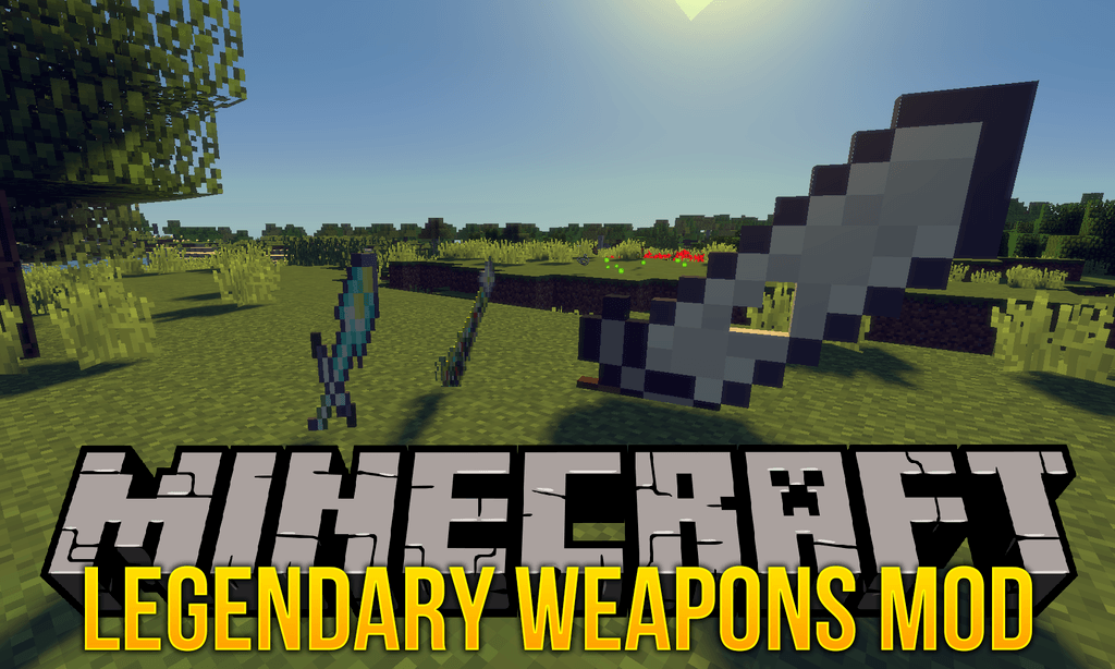 Мод на легендарные мечи - Legendary Weapons для minecraft 1.12.2