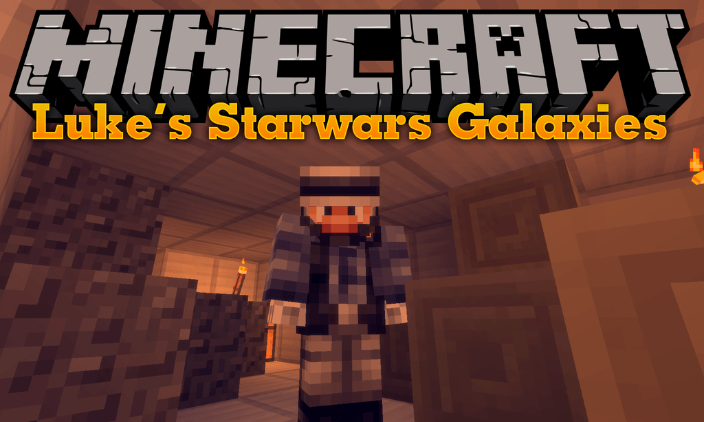 Мод на звёздные войны - Luke’s Star Wars Galaxies для minecraft 1.12.2