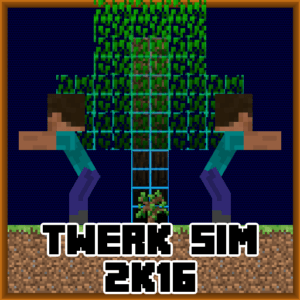 Мод Twerk Sim для minecraft 1.12.2 1.11.2 1.10.2