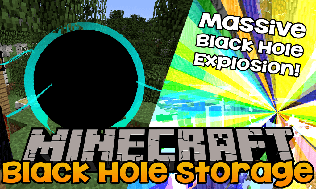 Мод Black Hole Storage для minecraft 1.12.2 1.11.2