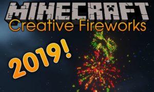 Мод на фейерверки - Creative Fireworks для minecraft 1.12.2