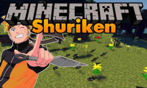 Мод Shuriken для minecraft 1.12.2