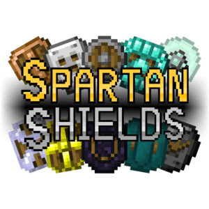 Мод на Щиты - Spartan Shields для майнкрафт 1.16.5, 1.15.2, 1.14.4, 1.12.2
