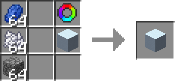 Мод Flat Colored Blocks для minecraft 1.12.2, 1.11.2, 1.10.2, 1.9.4, 1.8.9
