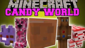Мод Candy World для minecraft 1.12.2
