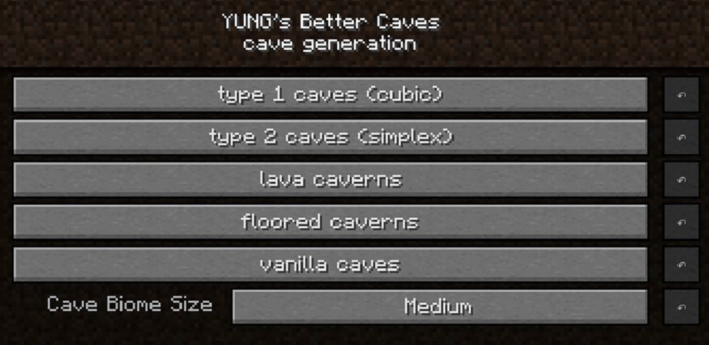 Мод YUNG's Better Caves 1.16.5, 1.15.2, 1.14.4, 1.12.2