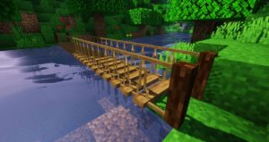 Мод Macaw's Bridges 1.20.4, 1.19.4, 1.18.2, 1.17.1, 1.16.5, 1.15.2, 1.12.2 (мосты)