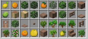 Мод на фруктовые деревья - Fruit Trees для майнкрафт 1.16.5, 1.15.2