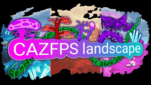 Мод CAZfps Landscape для майнкрафт 1.15.2, 1.14.4, 1.12.2