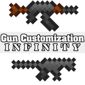 Мод Gun Customization Infinity 1.16.5, 1.15.2, 1.14.4, 1.12.2