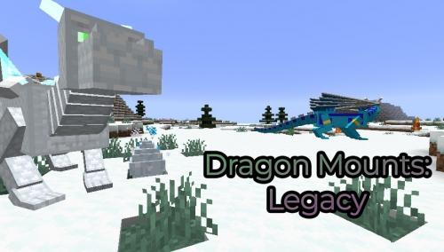 Мод Dragon Mounts: Legacy для майнкрафт 1.16.3, 1.15.2