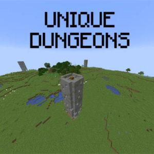 Мод Unique Dungeons для майнкрафт 1.15.2, 1.14.4, 1.12.2