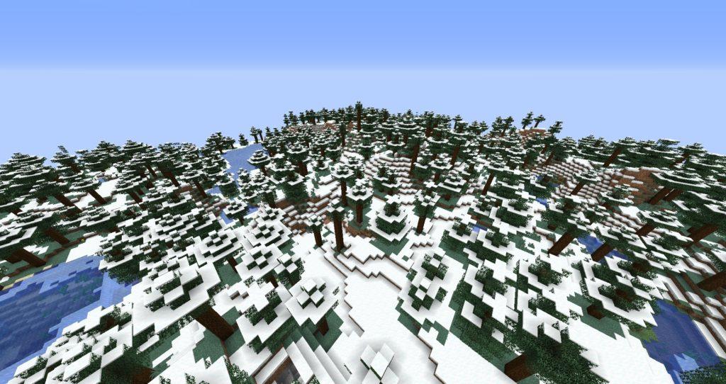 Мод Snow Under Trees для майнкрафт 1.16.5, 1.15.2, 1.14.4