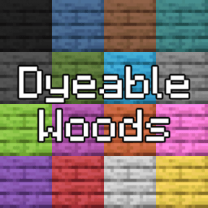 Мод SDrag0n1's Dyeable Woods для майнкрафт 1.16.1