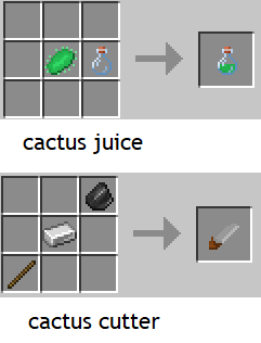 Мод Cactus Juice для майнкрафт 1.15.2, 1.14.4