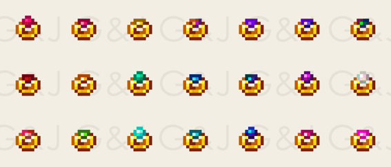 Мод Gems & Jewels для майнкрафт 1.16.2, 1.15.2, 1.7.10