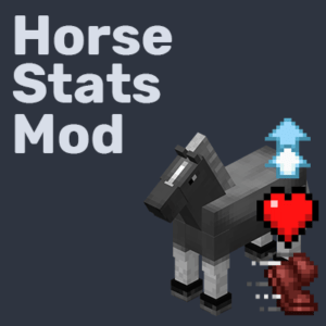 Мод Horse Statistics для майнкрафт 1.17.1, 1.16.5, 1.15.2