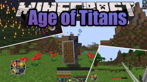 Мод Age of Titans для майнкрафт 1.15.2