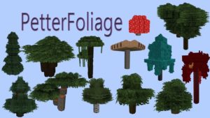 Ресурспак Petter Foliage [16x] для Майнкрафт 1.16.x