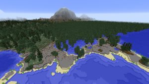 Мод Realistic Mountains для Майнкрафт 1.12.2