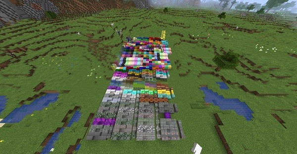 Мод Bricks N' Blocks 1.15.2 (тысяча декоративных блоков)