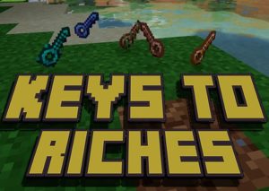 Мод Keys to Riches 1.15.2 (ящики и ключи)