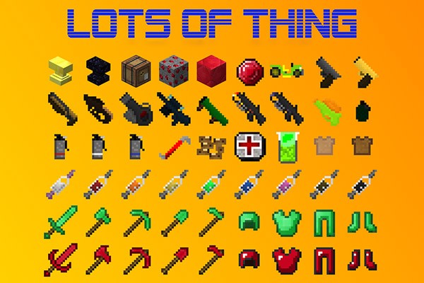 Мод Lots of Things 1.12.2, 1.8.9, 1.7.10 (много новых вещей)