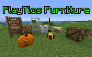Мод PlayTics Furniture 1.16.4, 1.15.2 (декор и еда)