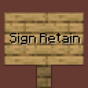 Мод Sign Retain 1.16.5