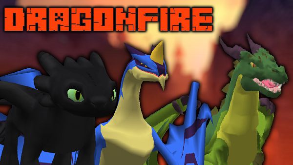 Мод Dragonfire для Майнкрафт 1.12.2