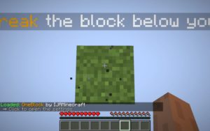 Карта OneBlock 1.16.5, 1.15.2 (выживание на одном блоке)