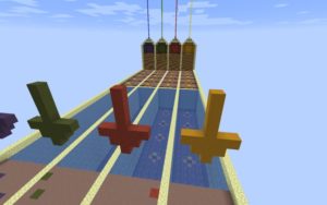 Карта Lucky Block Race by WopAnanas 1.16.5