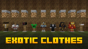 Мод Exotic Clothes 1.16.5
