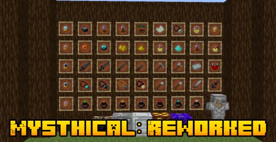 Мод Mysthical: Reworked 1.16.5