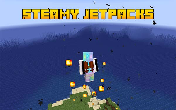 Мод Steamy Jetpacks 1.16.5 (реактивный ранец)