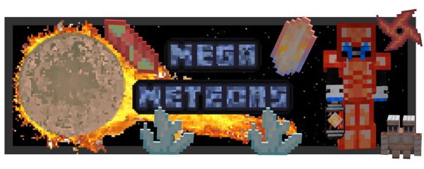 Мод Mega Meteors 1.16.5