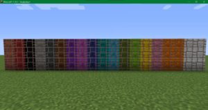 Мод Colored Bricks 1.17.1, 1.16.5