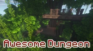 Мод Awesome Dungeon для Майнкрафт 1.17.1