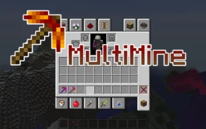 Мод MultiMine для Майнкрафт 1.12.2