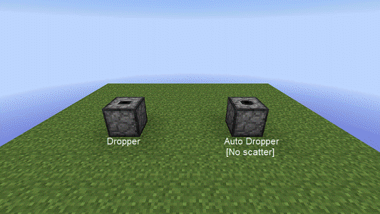 Мод Auto Dropper 1.17.1, 1.16.5, 1.15.2, 1.12.2