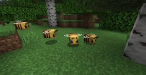 Мод на реалистичных пчёл - Realistic Bees 1.17.1, 1.16.5, 1.15.2